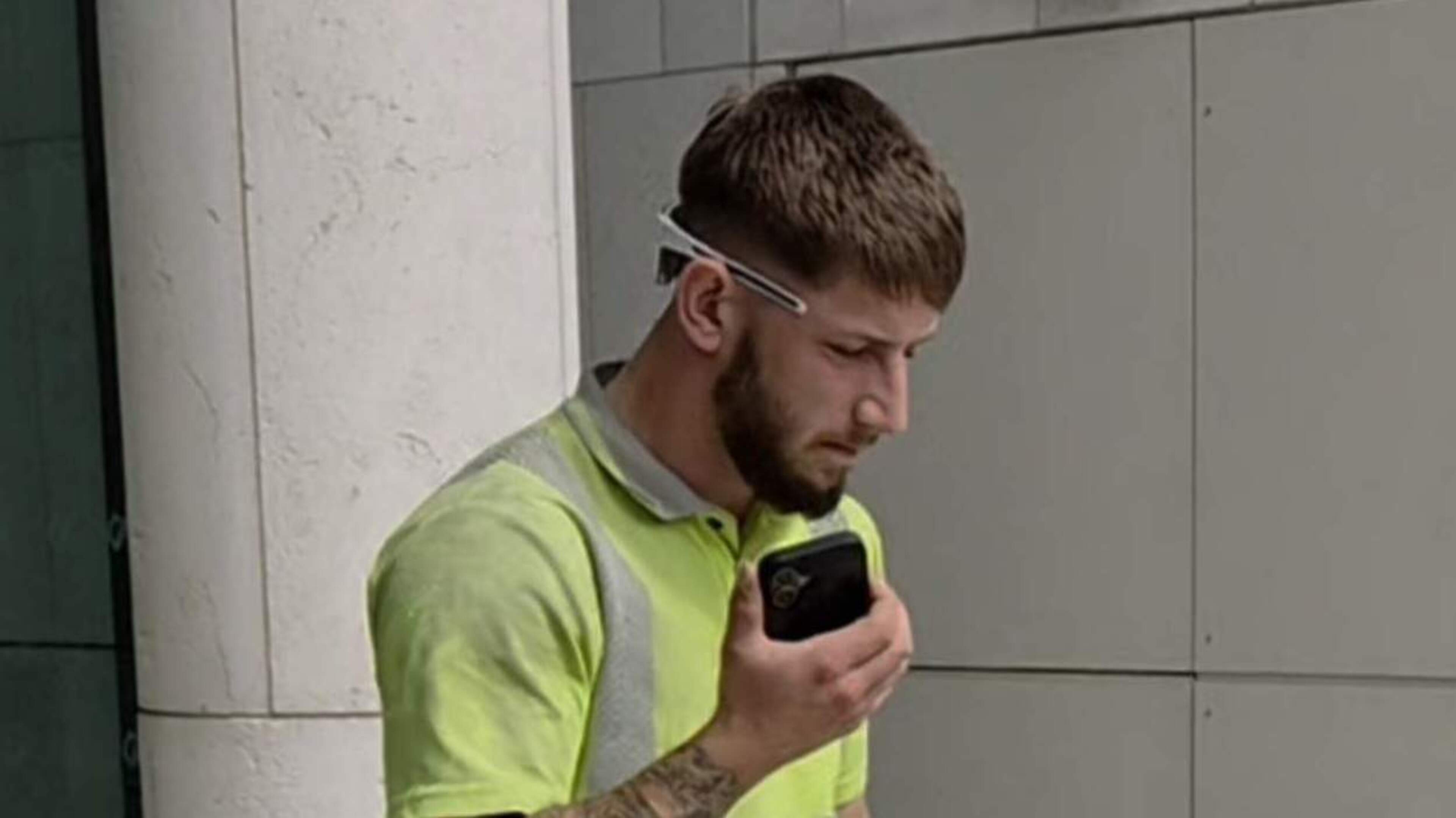 ‘Boss was meant to have parking sorted’ – workman caught with angle grinder ‘to cut clamp off car’