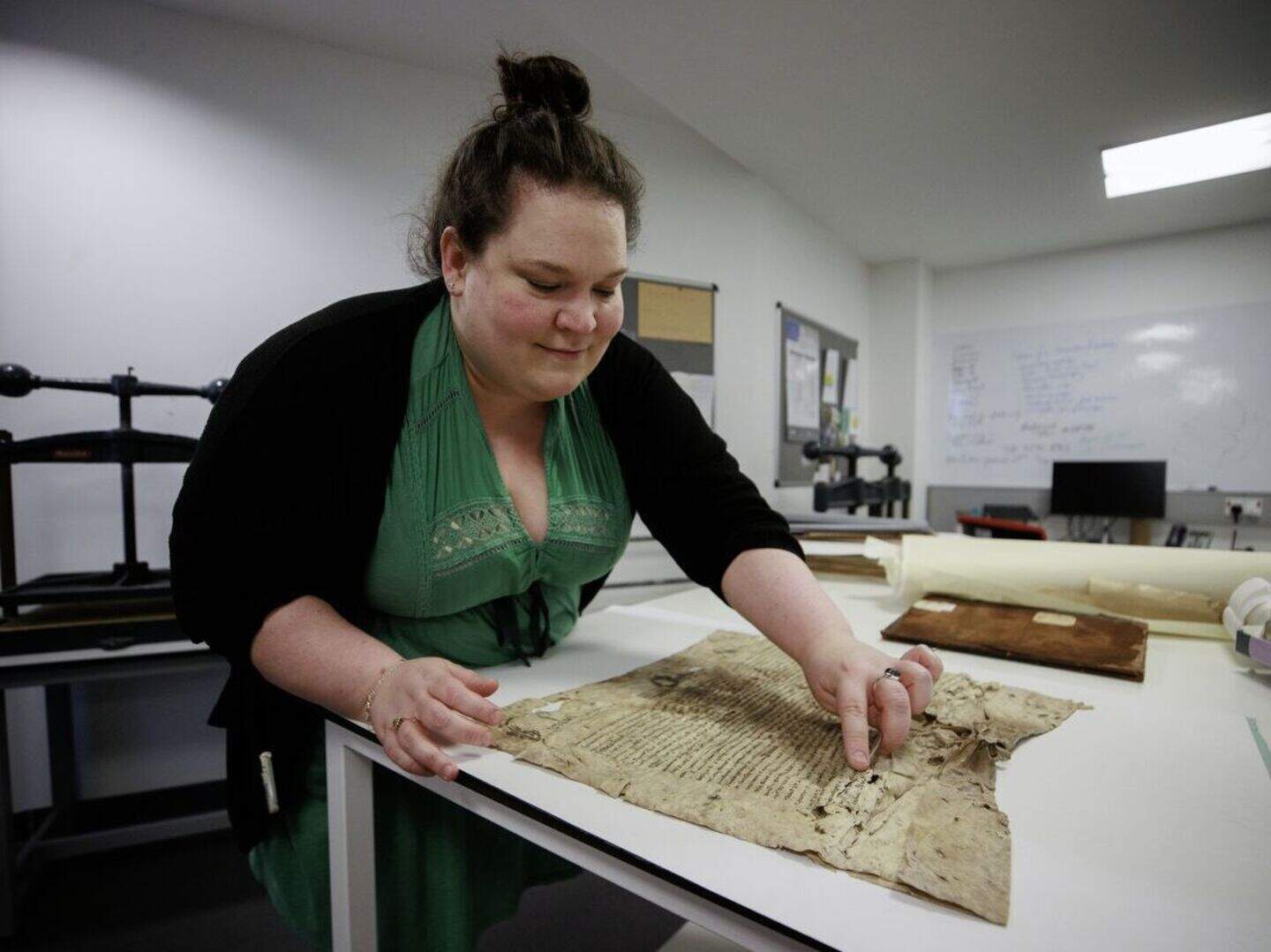 Ecclesiastical register: Work begins to conserve one of the oldest ...