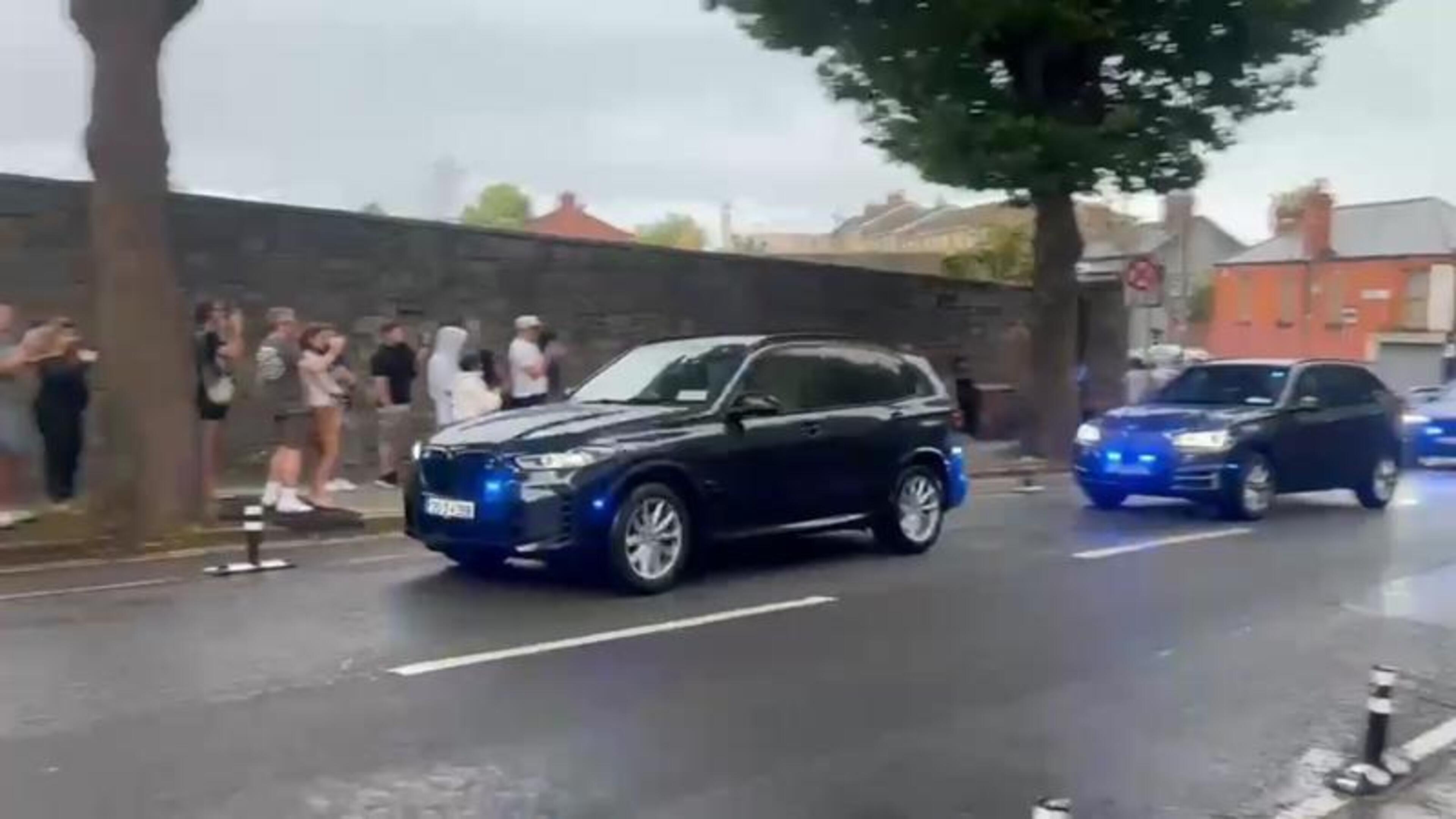 Daniel Kinahan arrives at court in garda convoy after landing back in Ireland