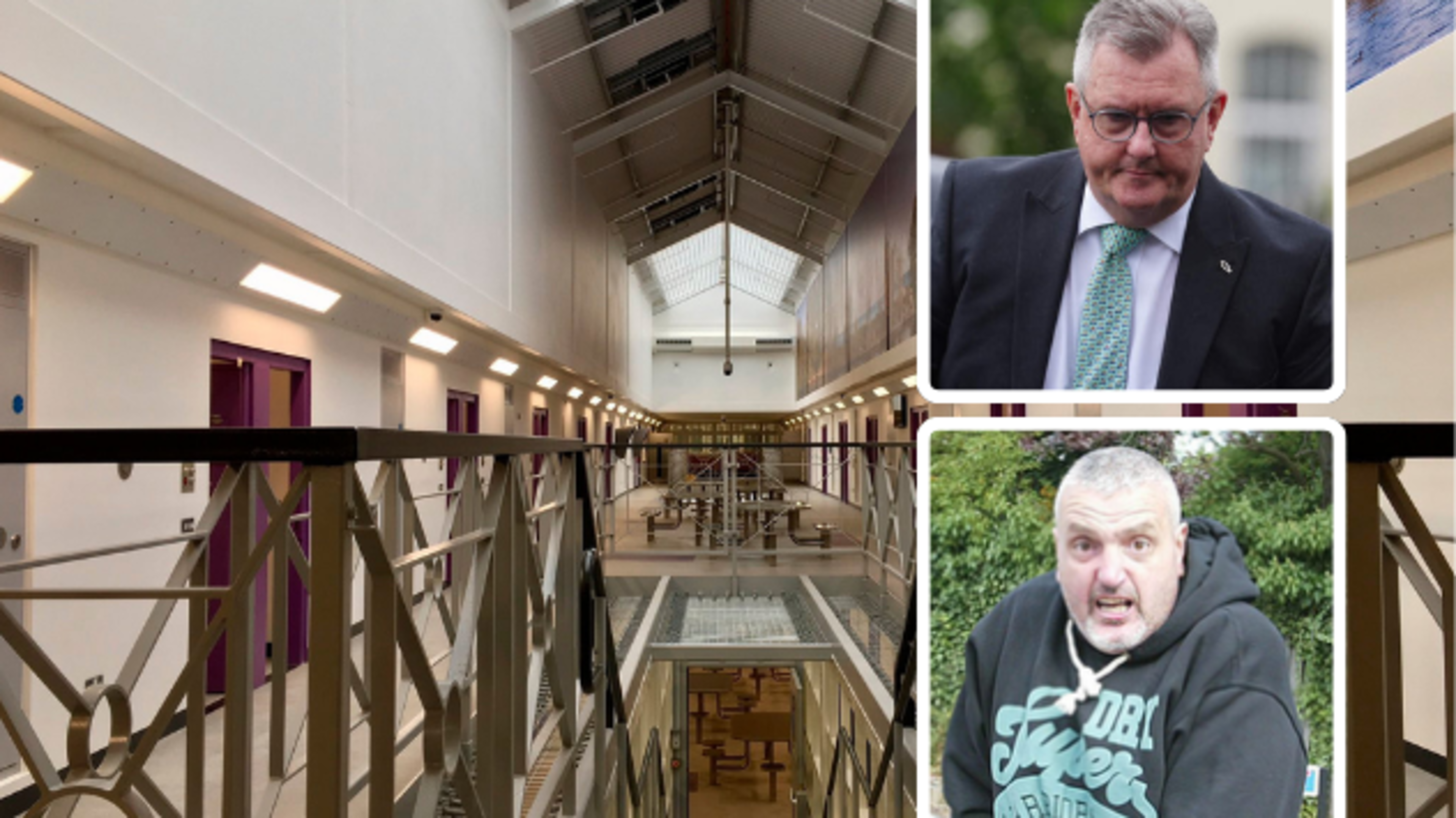 Jeffrey Donaldson held in cell that once housed UVF supergrass Mark Haddock