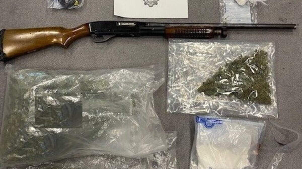 Three arrested after loaded shotgun and drugs worth €50k seized during ...