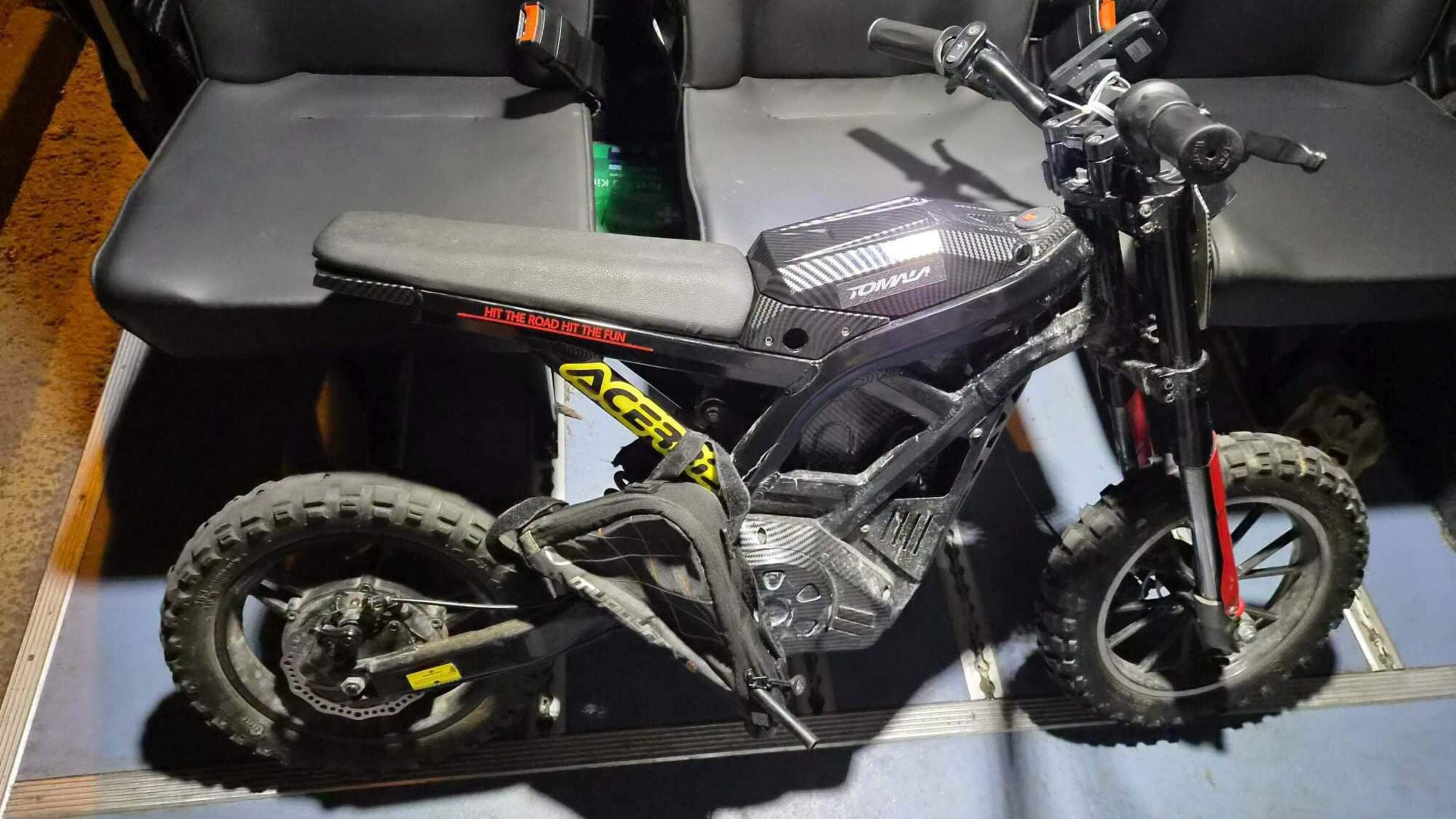 Gardai say ‘tragedy averted’ after stopping teen on scrambler with no lights and boy (9) on the back
