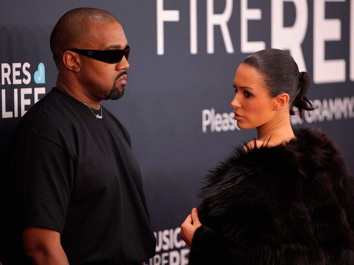 kanye west wife at grammys dress West's to make film debut Kanye West and Bianca Censori
