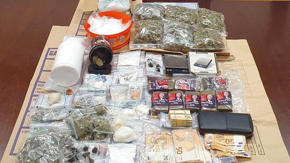 Two men due in court following seizure of cash and €125k worth of drugs ...