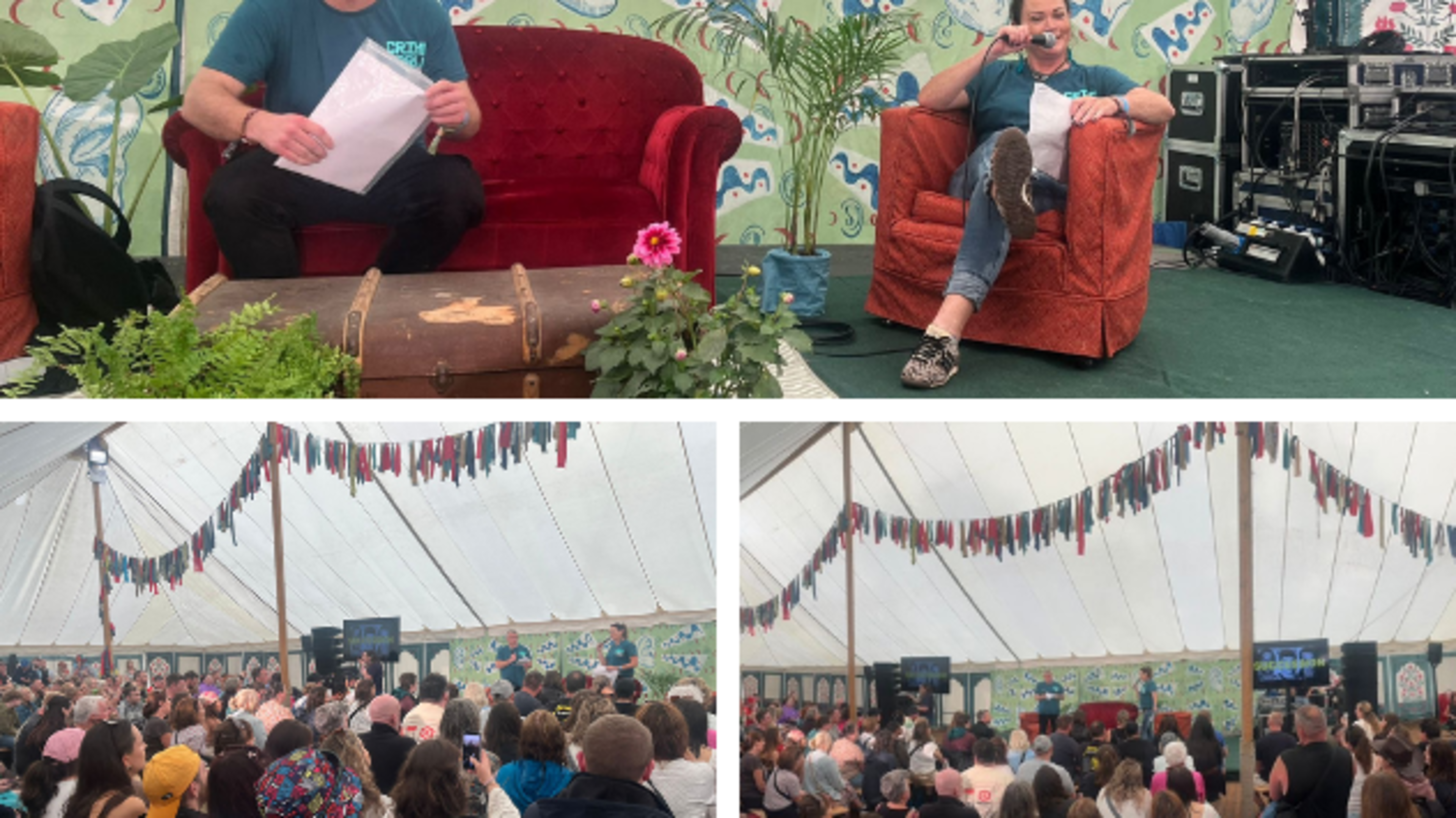 Crime World podcast hits Electric Picnic as hundreds gather for festival live show