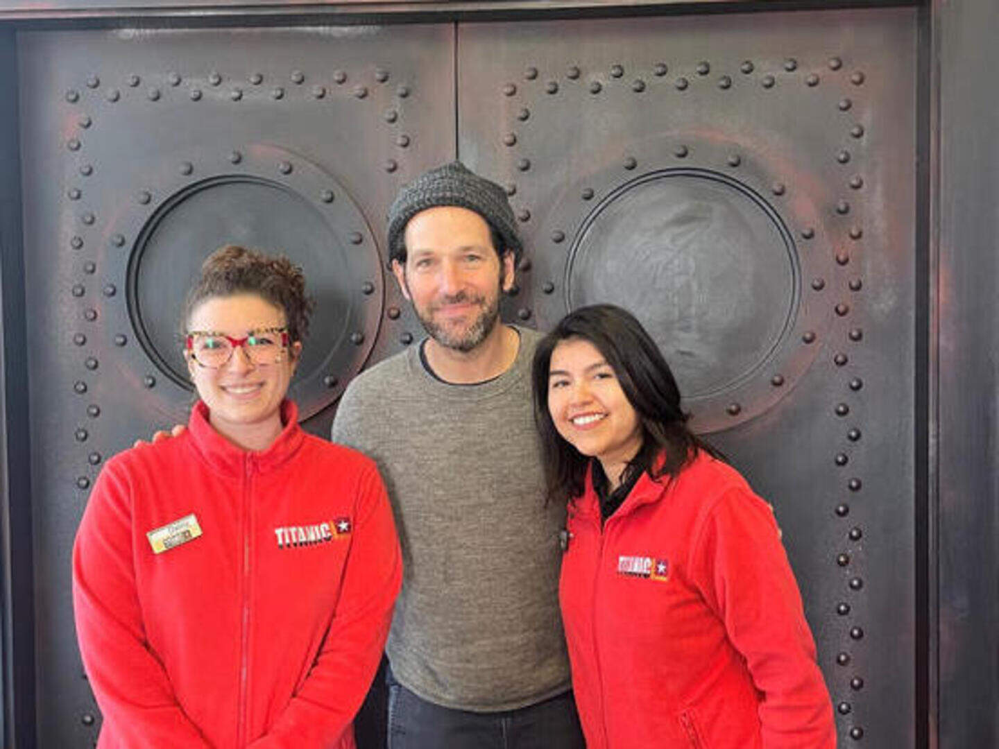 Paul Rudd visits Titanic Experience Museum in Cobh, Co Cork on family ...