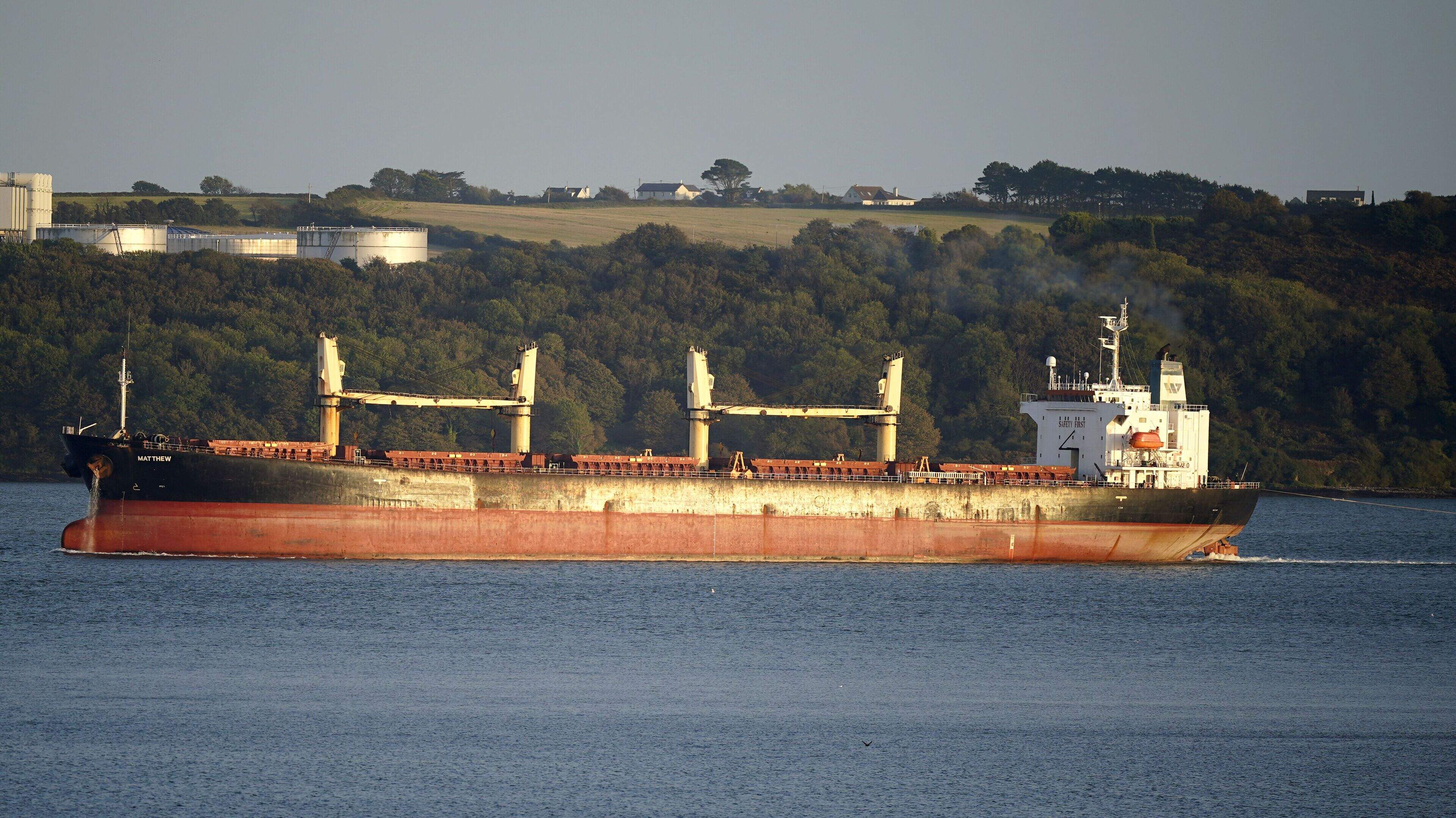 Kinahan-funded MV Matthews to finally leave Ireland three years after €157m cocaine bust
