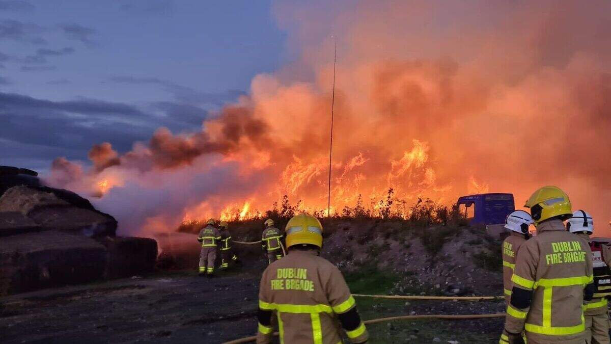 Dublin Fire Brigade release shocking photos of Fingal blaze on Sunday ...