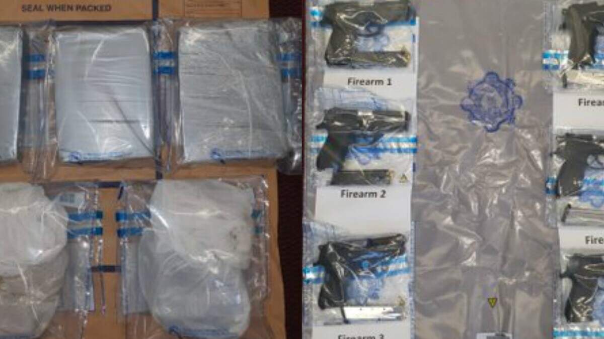 Two arrested as over €300k worth of drugs and six handguns seized in ...