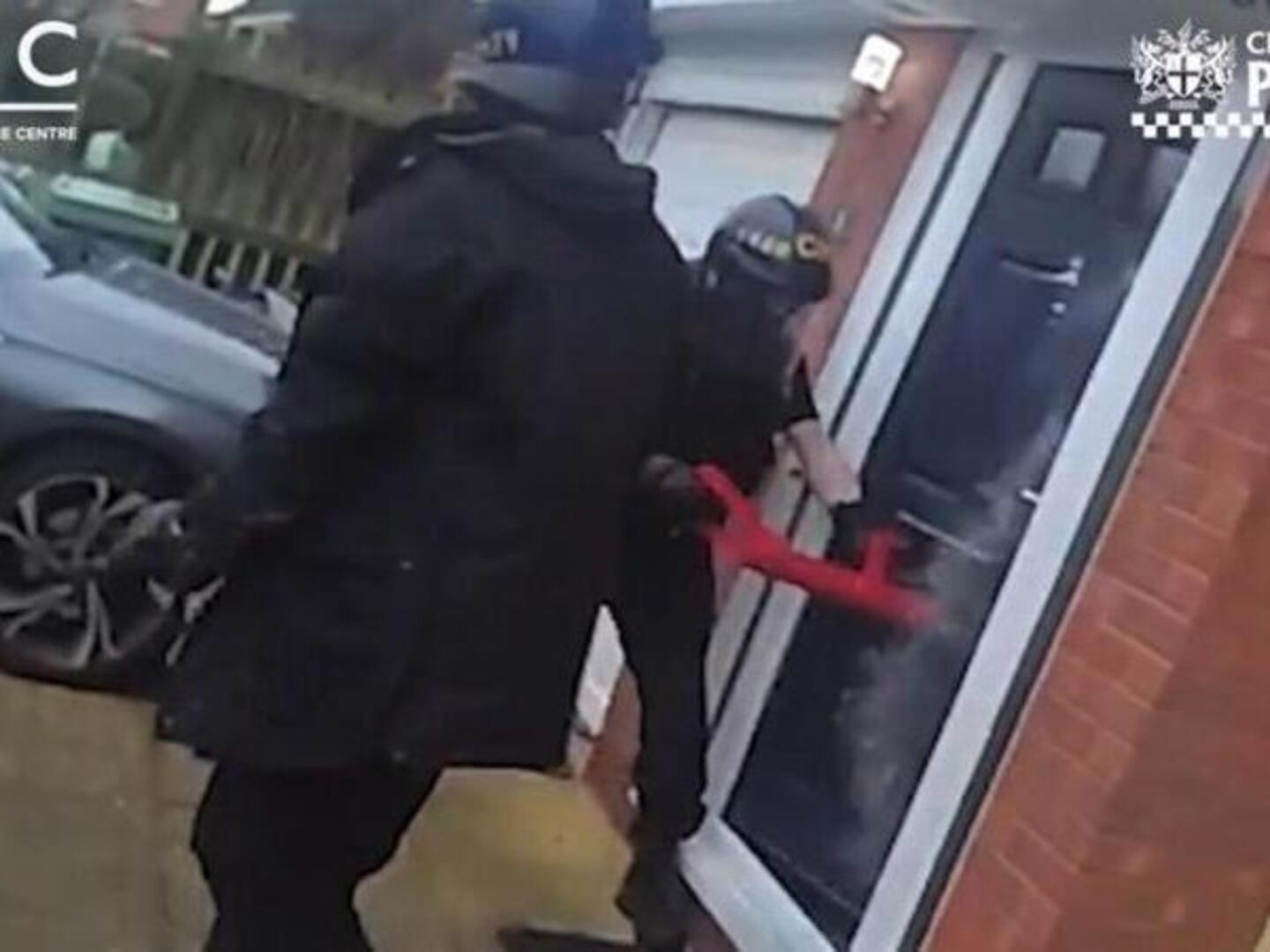 Police release dramatic footage of raids carried out as part of major ...
