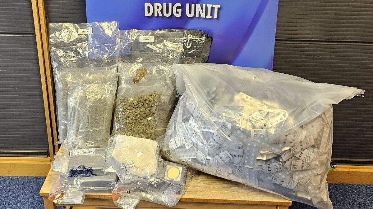Man arrested as €380k worth of cocaine, heroin, tablets and cannabis ...