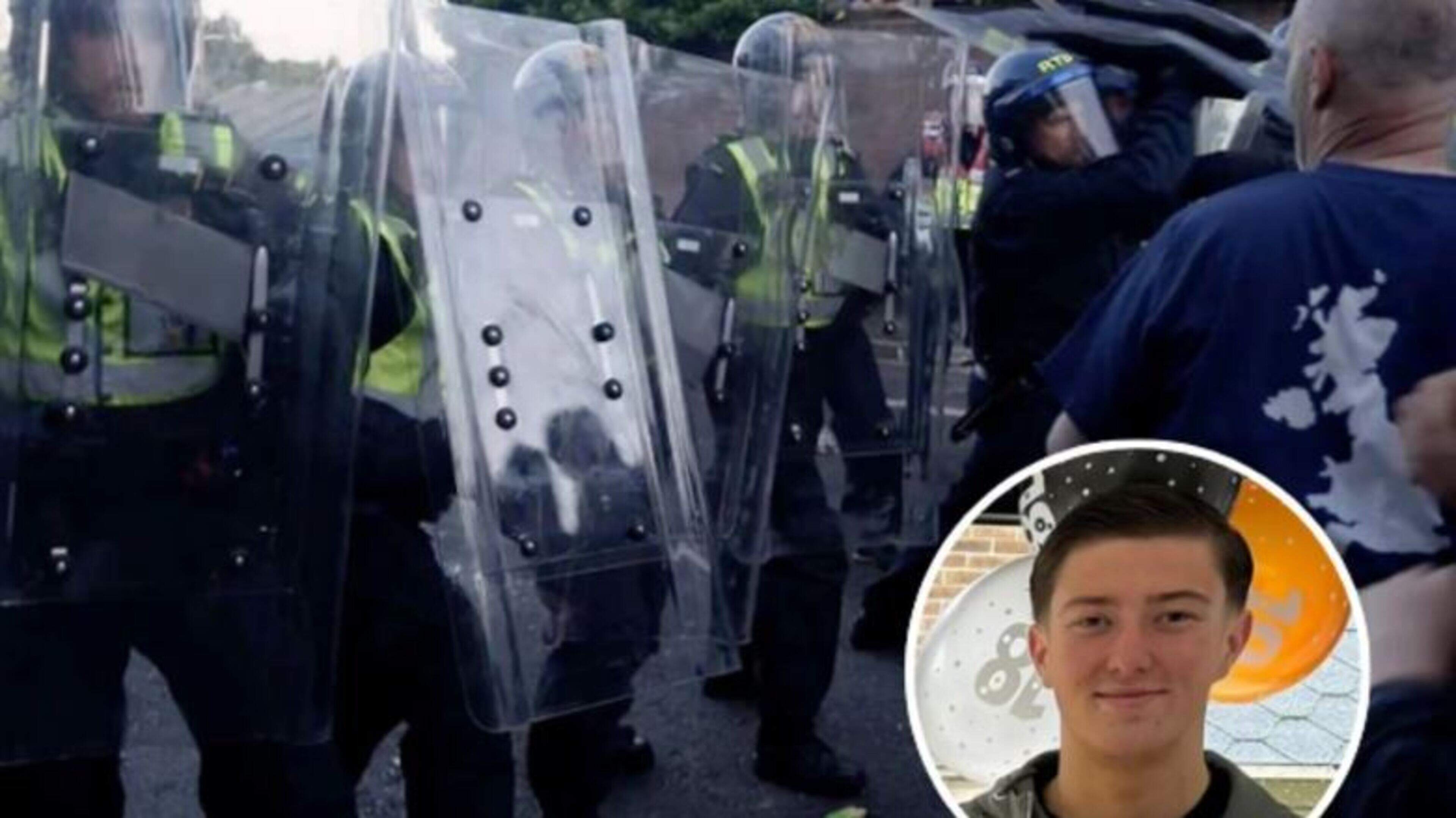 Henry Nowak protests: ‘Rioters smashed cars as our kids slept upstairs – we were terrified’