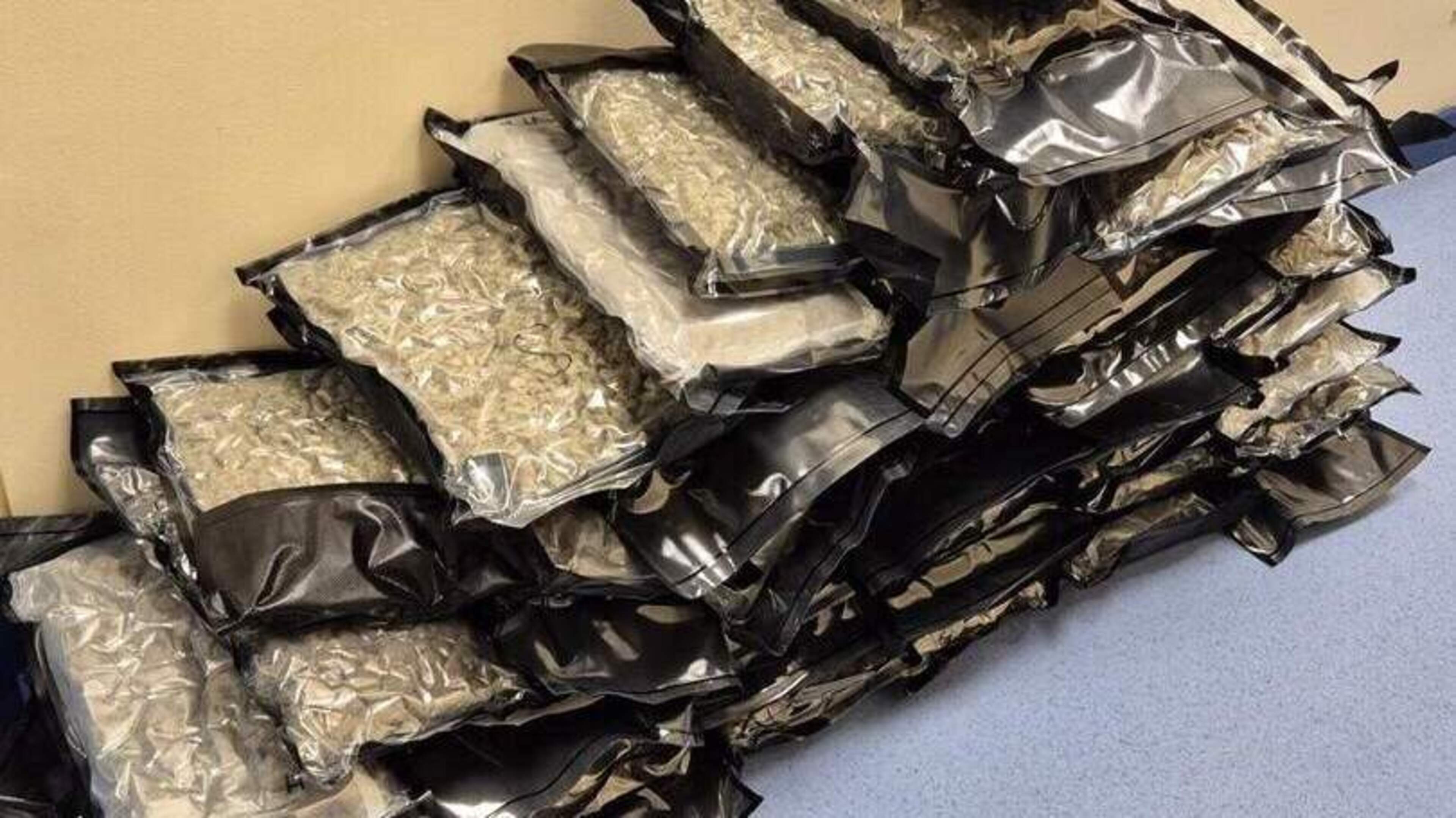 Gardaí seize 32kg of cannabis worth €640k in Co Kildare operation