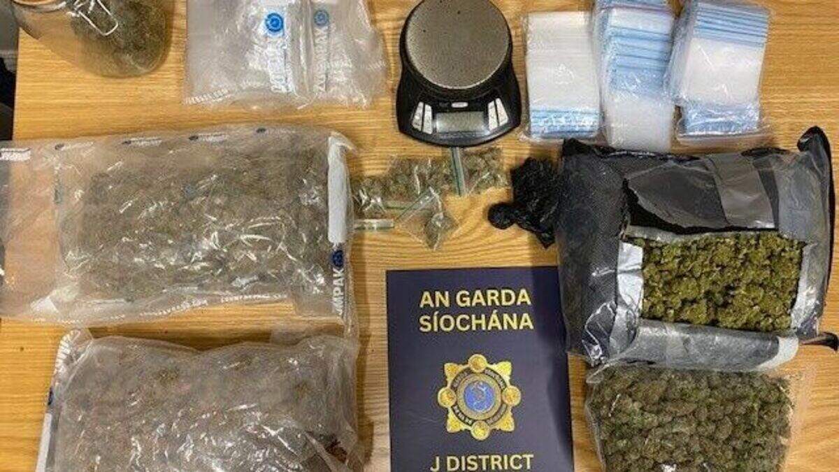 Man arrested as €40,000 worth of cocaine and cannabis seized in Dublin ...