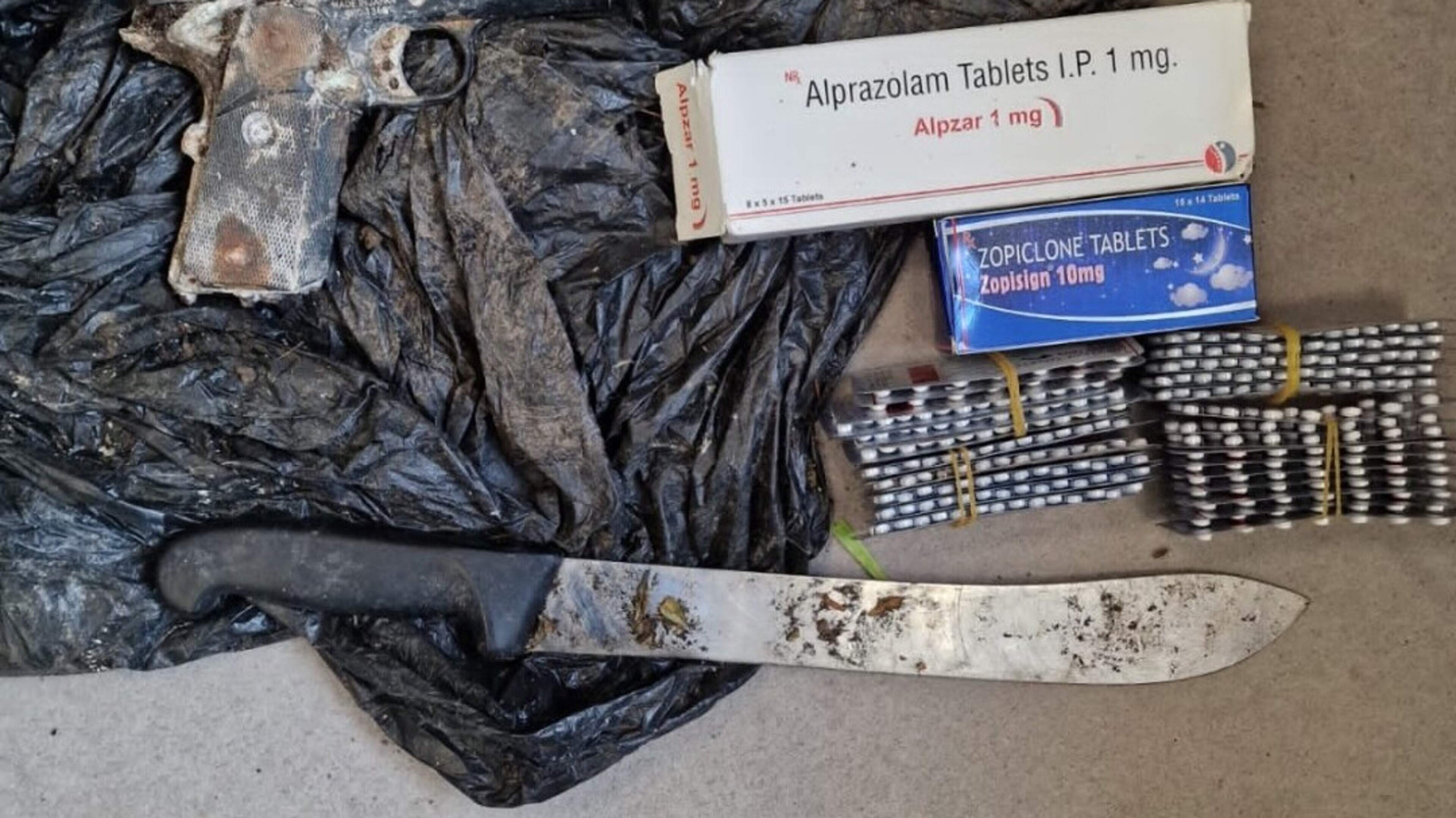 Gardai seize drugs, machete and imitation firearm after searches in Ballymun