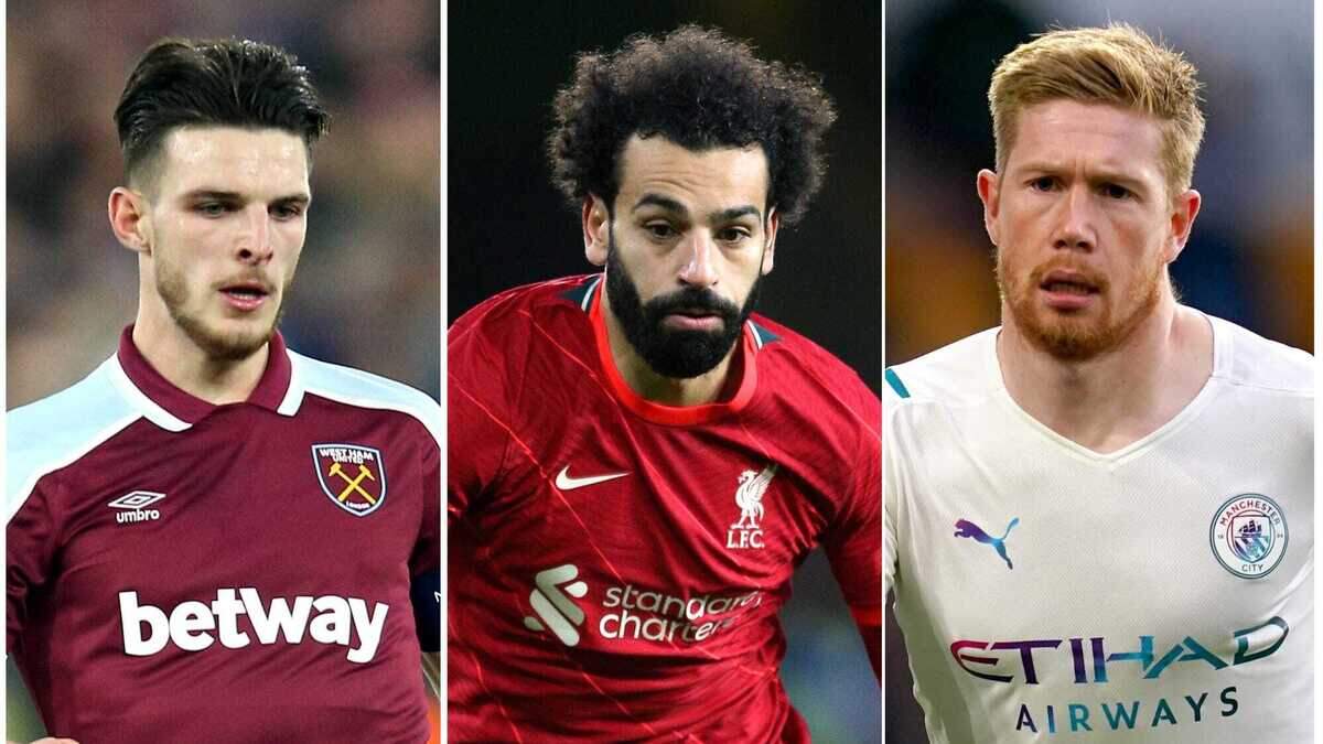 Premier League team of the season: Salah, De Bruyne and Rice make best ...