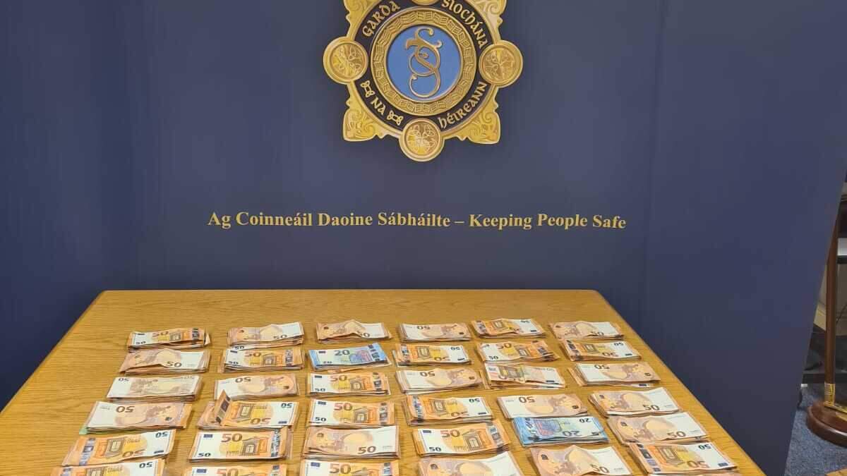 Man and woman arrested on suspicion of money laundering after €50k ...