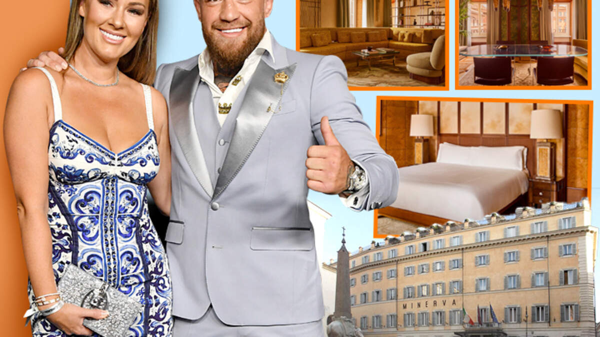 Take a look inside McGregor's €19,000-a-night Italian wedding suite ...