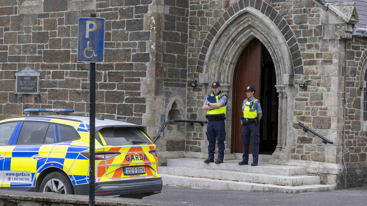 Suspect held after woman (50s) ‘knifed on the altar' during Rosary before 10am mass