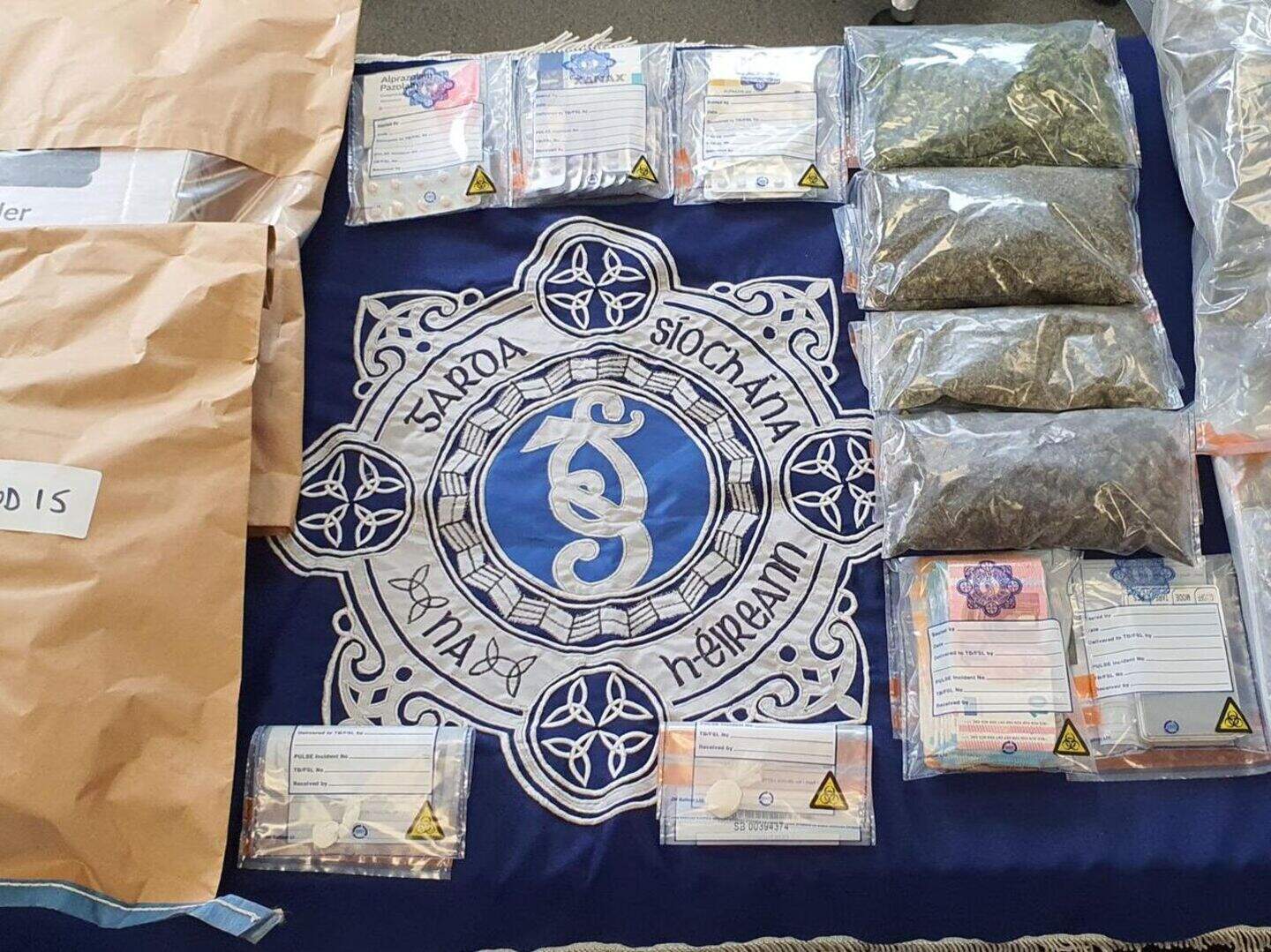 Man charged as gardaí seize cannabis worth €32k and €4k cash in Dublin ...
