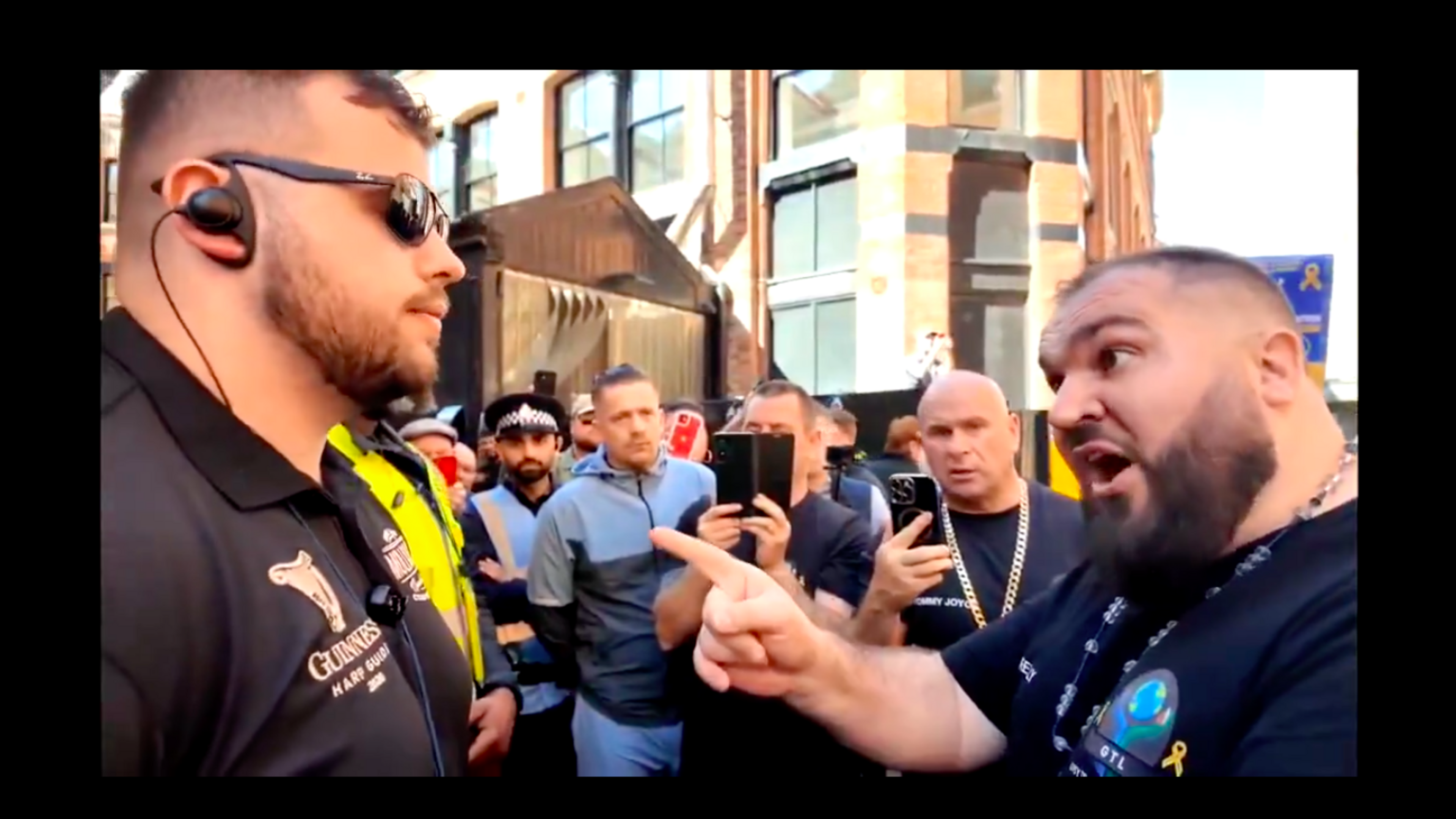 Paddy Doherty joins protest outside UK Irish pub over Travellers being refused entry