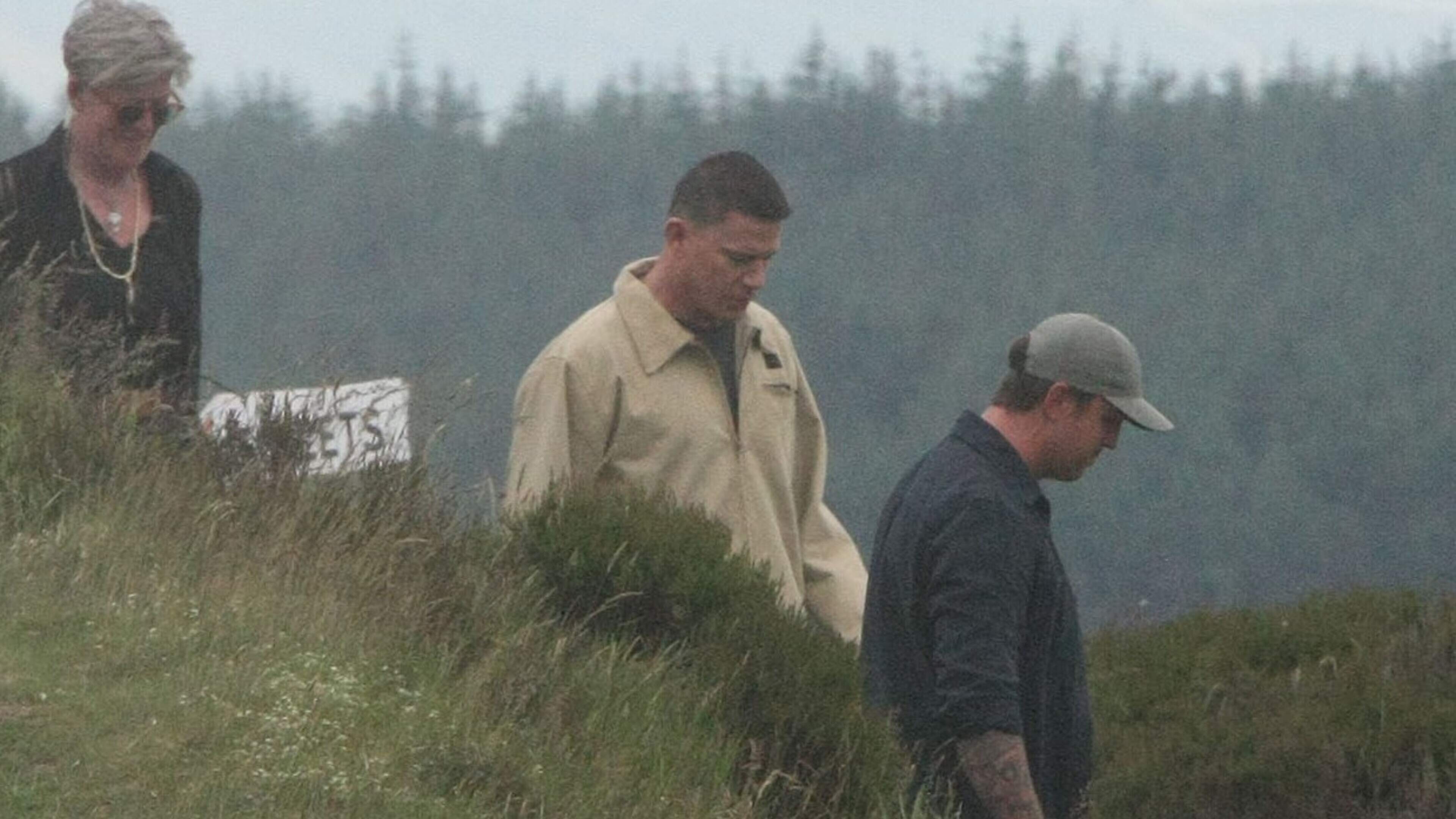 Channing Tatum pictured in Wicklow filming new motorbike crime flick