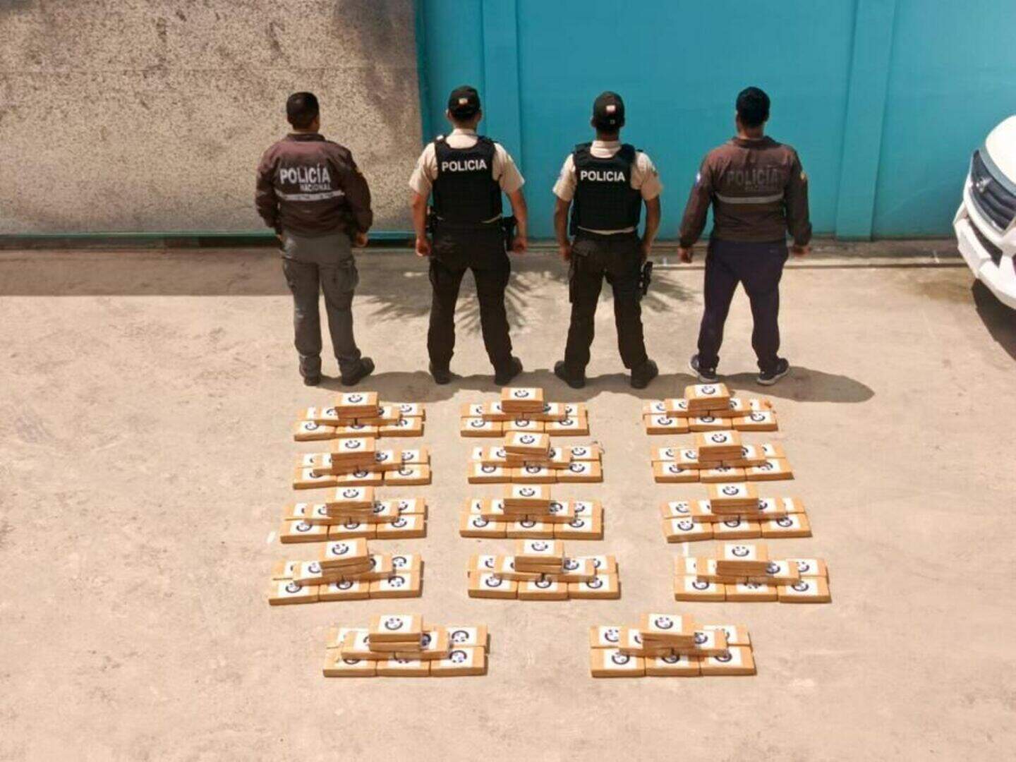 Ecuador police discover six tons of cocaine wrapped up in 5,630 ...