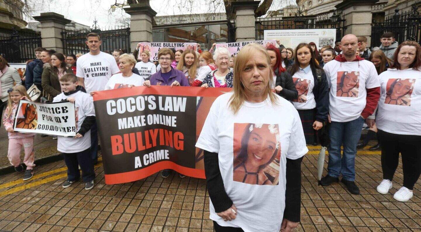 Mum of Nicole 'Coco' Fox Fenlon praised as online abuse bill signed ...