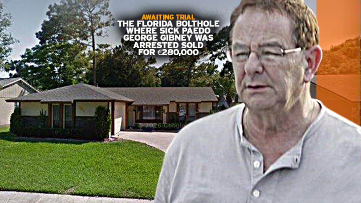 How paedo swim coach George Gibney’s Florida bolthole was sold while he awaited trial