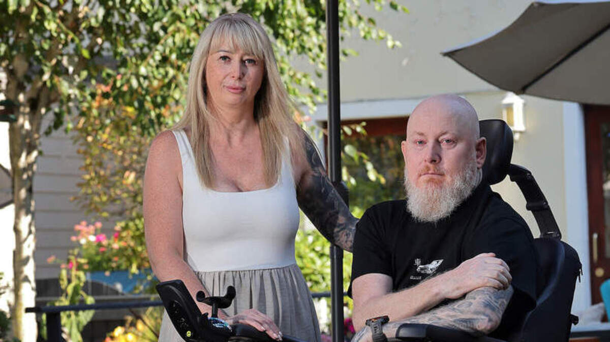 Ryanair blasted as disabled man hauled off plane ‘like a sack of potatoes' because wheelchair wouldn't fit