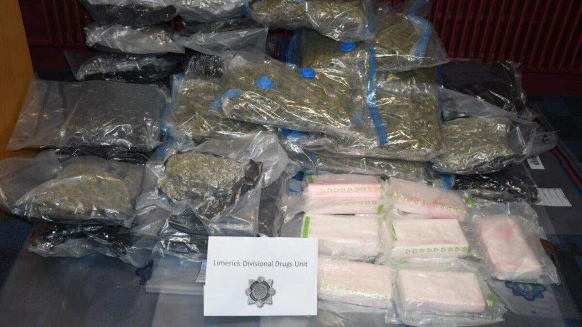 Man (20s) arrested in Limerick after gardai seize cannabis and cocaine ...