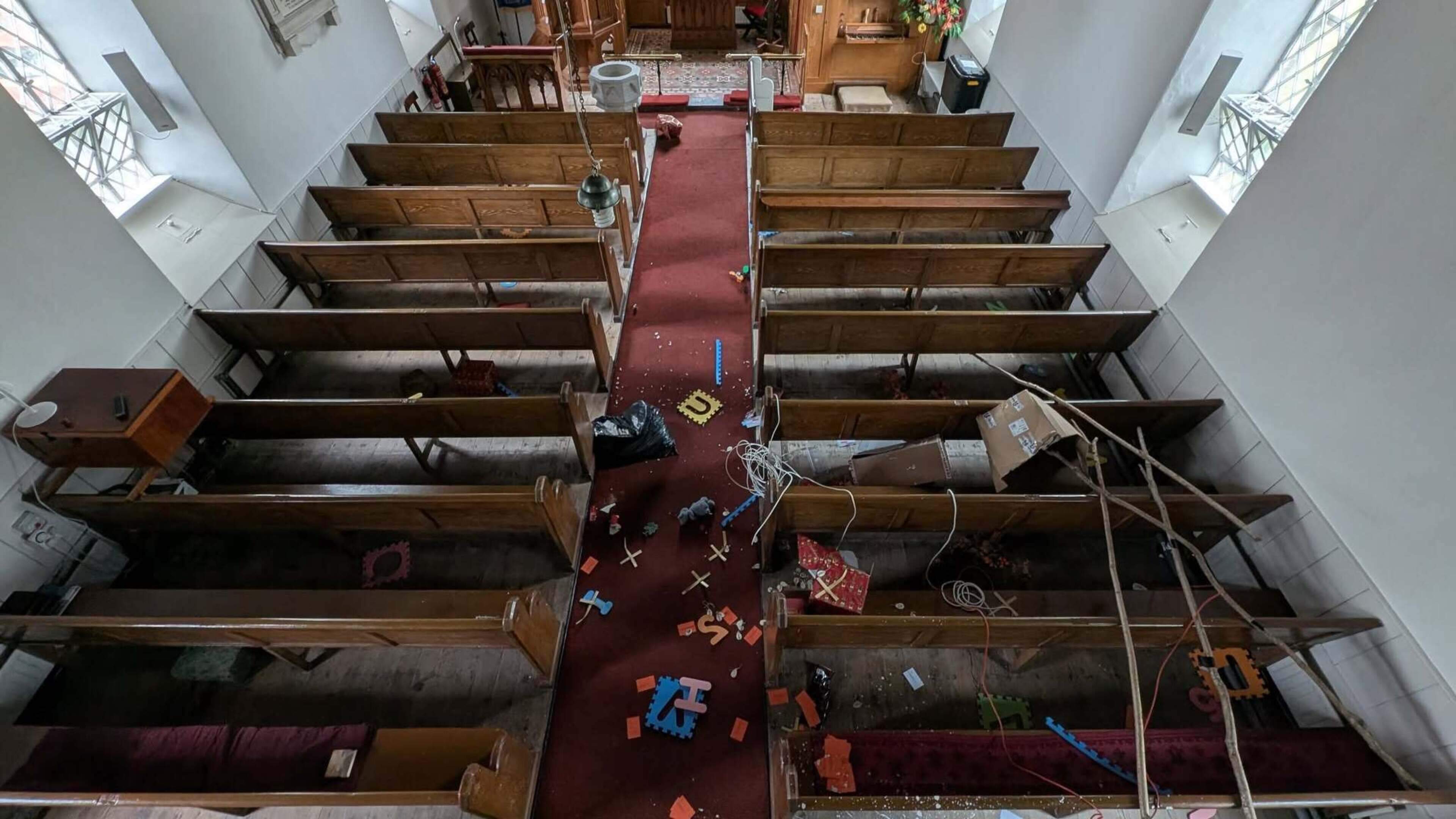 Community ‘saddened’ as church ransacked after repeated incidents of vandalism