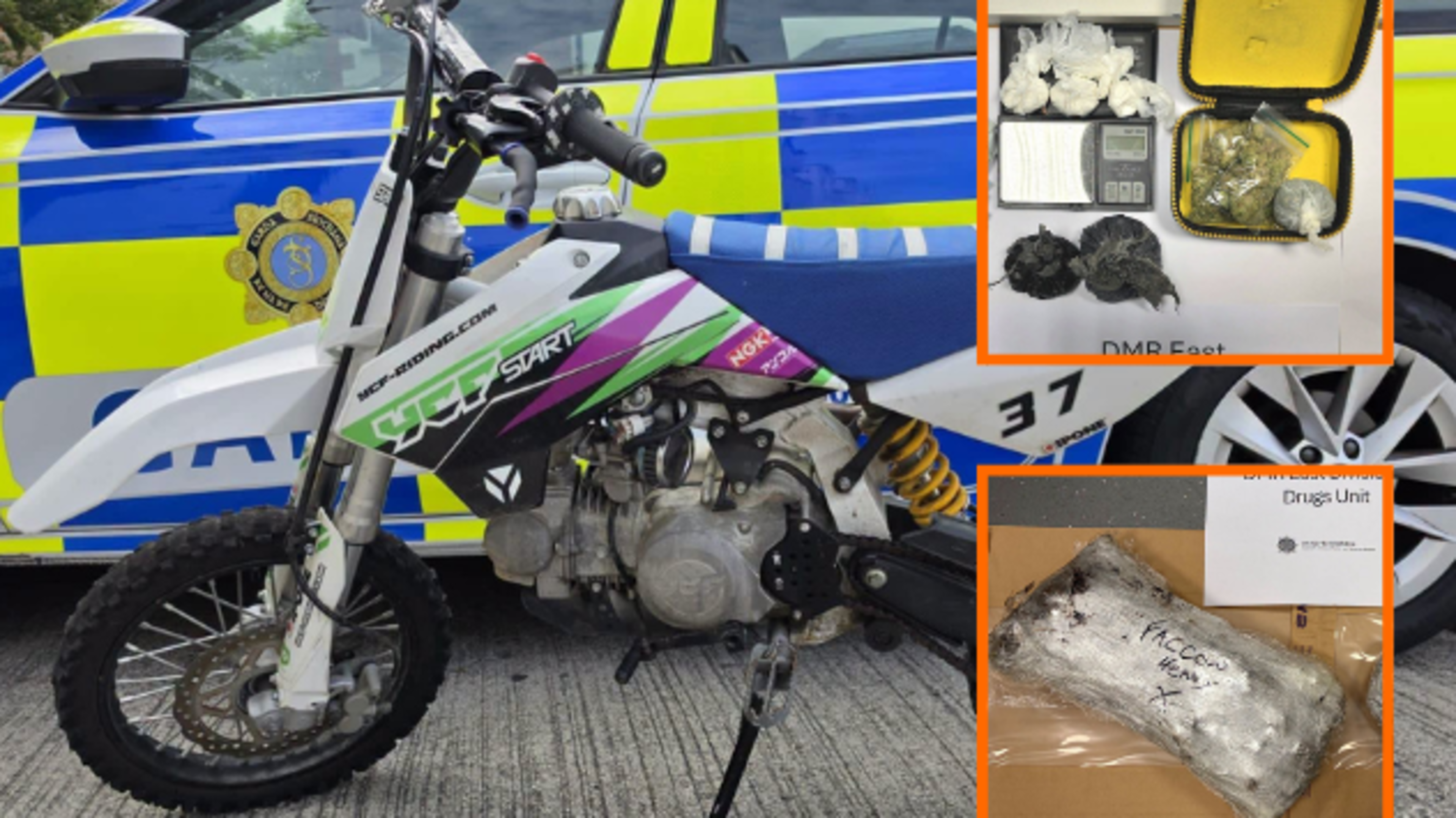 Cash, drugs, and motorbikes seized in Dublin as gardaí make arrests