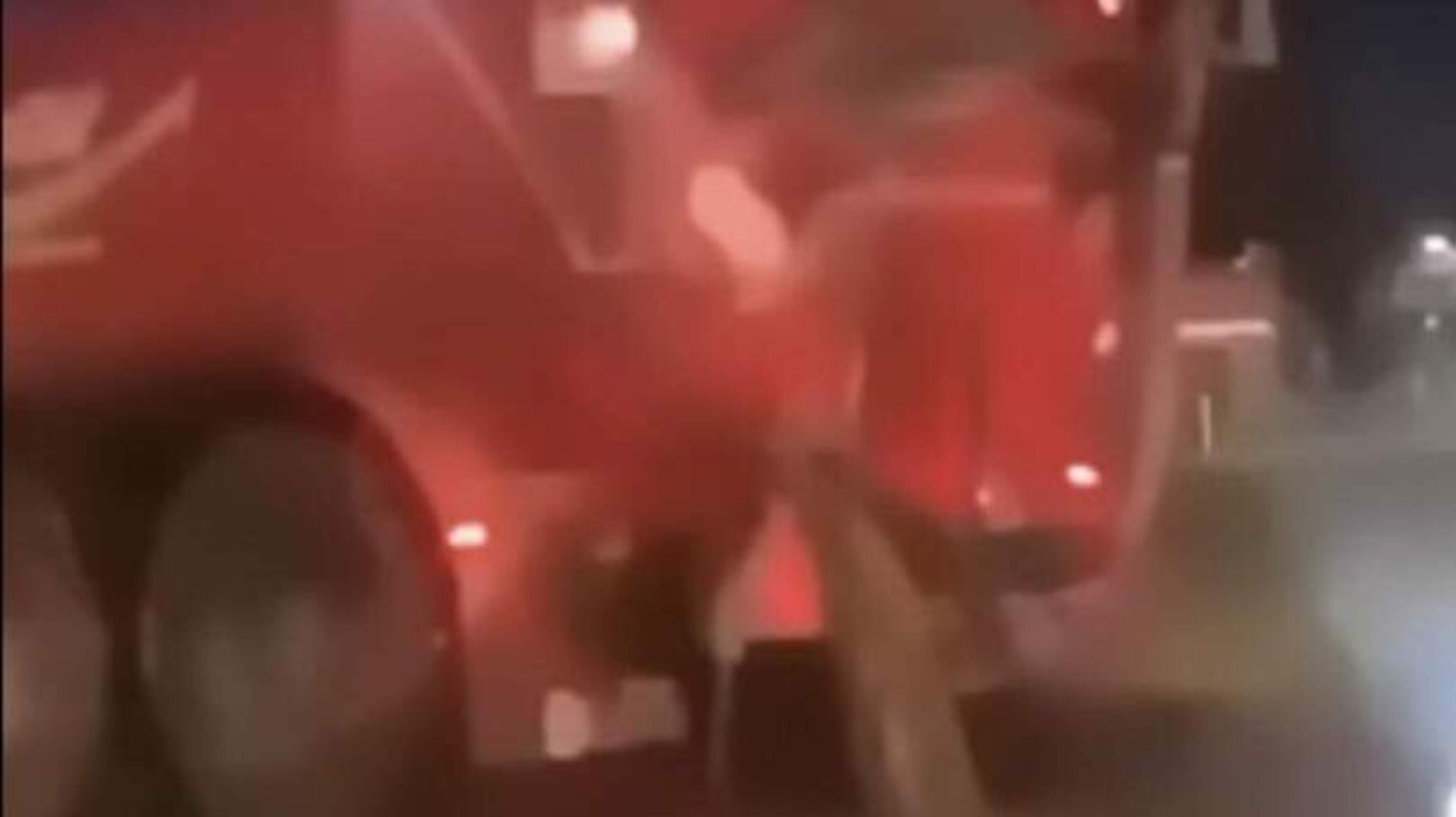 Slurry dumped on roundabout as cops ‘making enquiries’ into protest footage