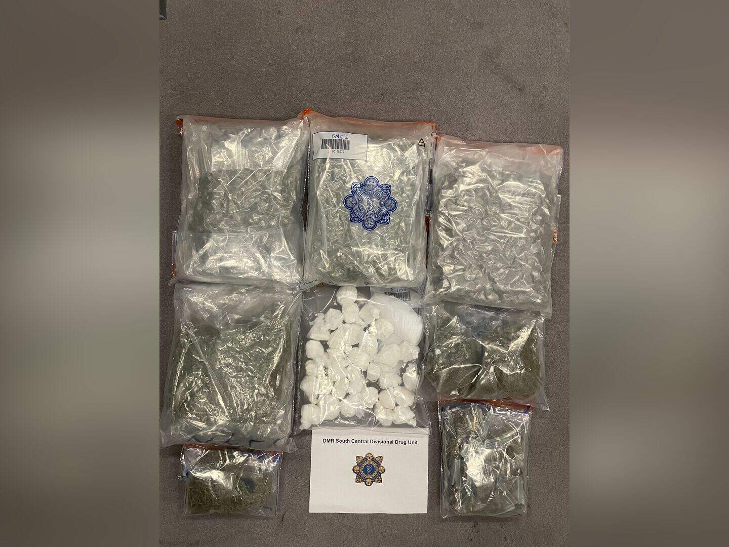Man arrested after gardai seize cocaine and cannabis herb worth €163k ...