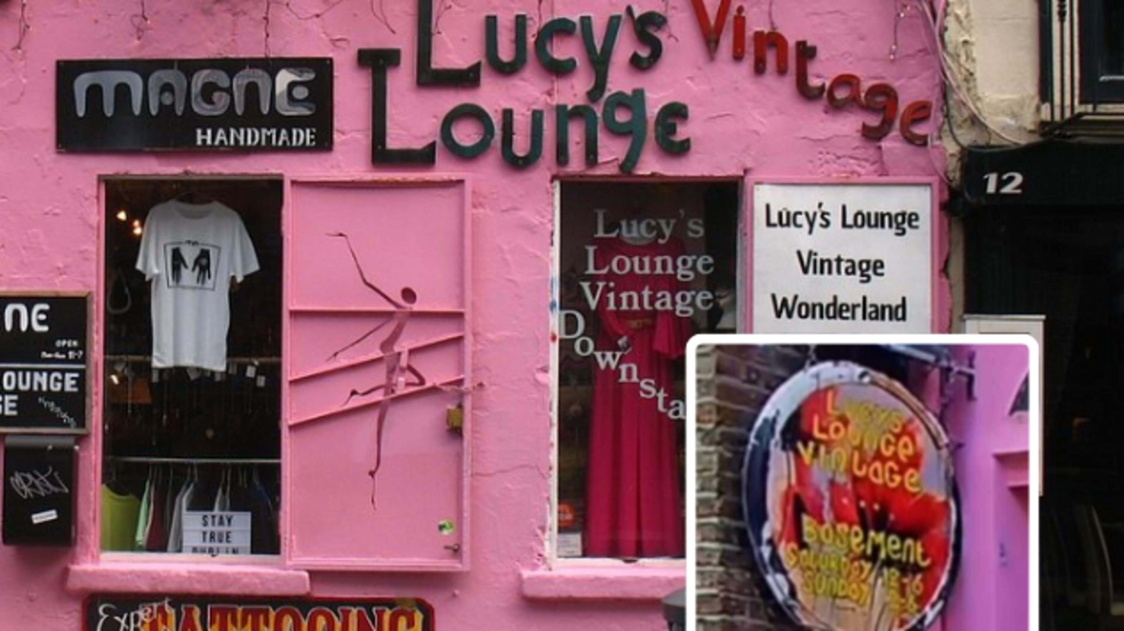 Dublin vintage queen Deirdre Macken left ‘shocked’ as Lucy’s Lounge signs vanish in Temple Bar