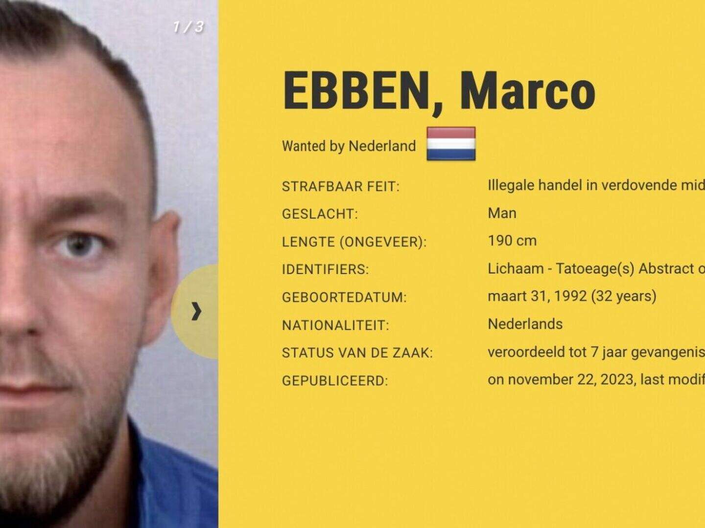 Marco Ebben: One of Europe’s most wanted drugs barons shot dead in car ...
