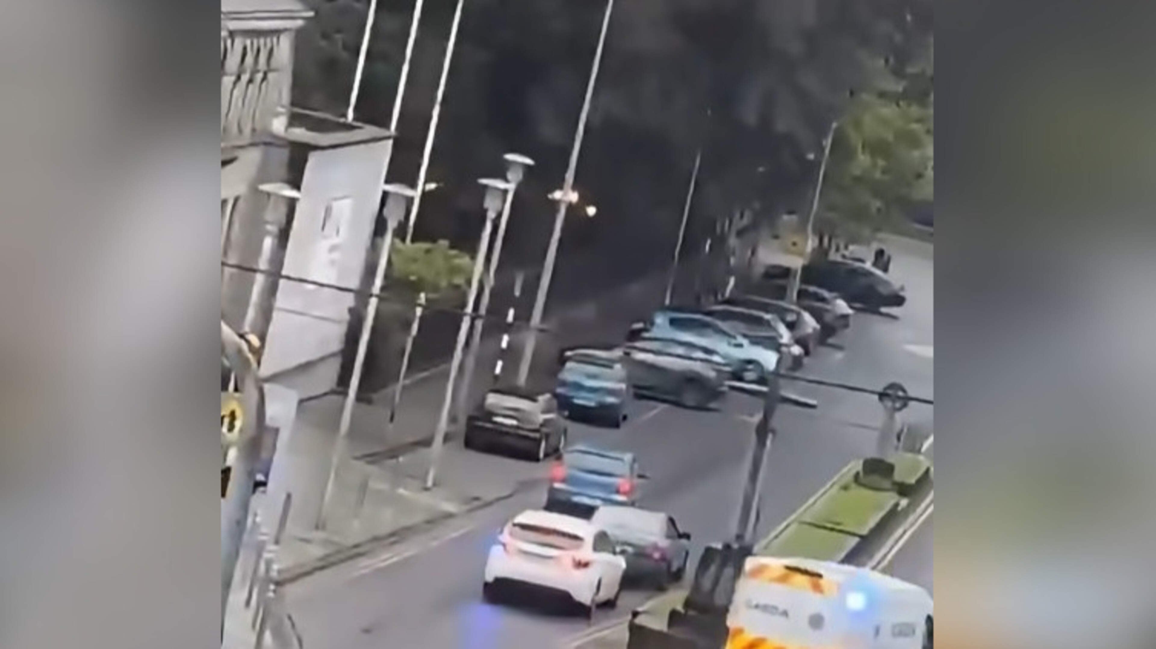 Woman and man arrested after gardaí deploy stinger to halt car stolen from priest