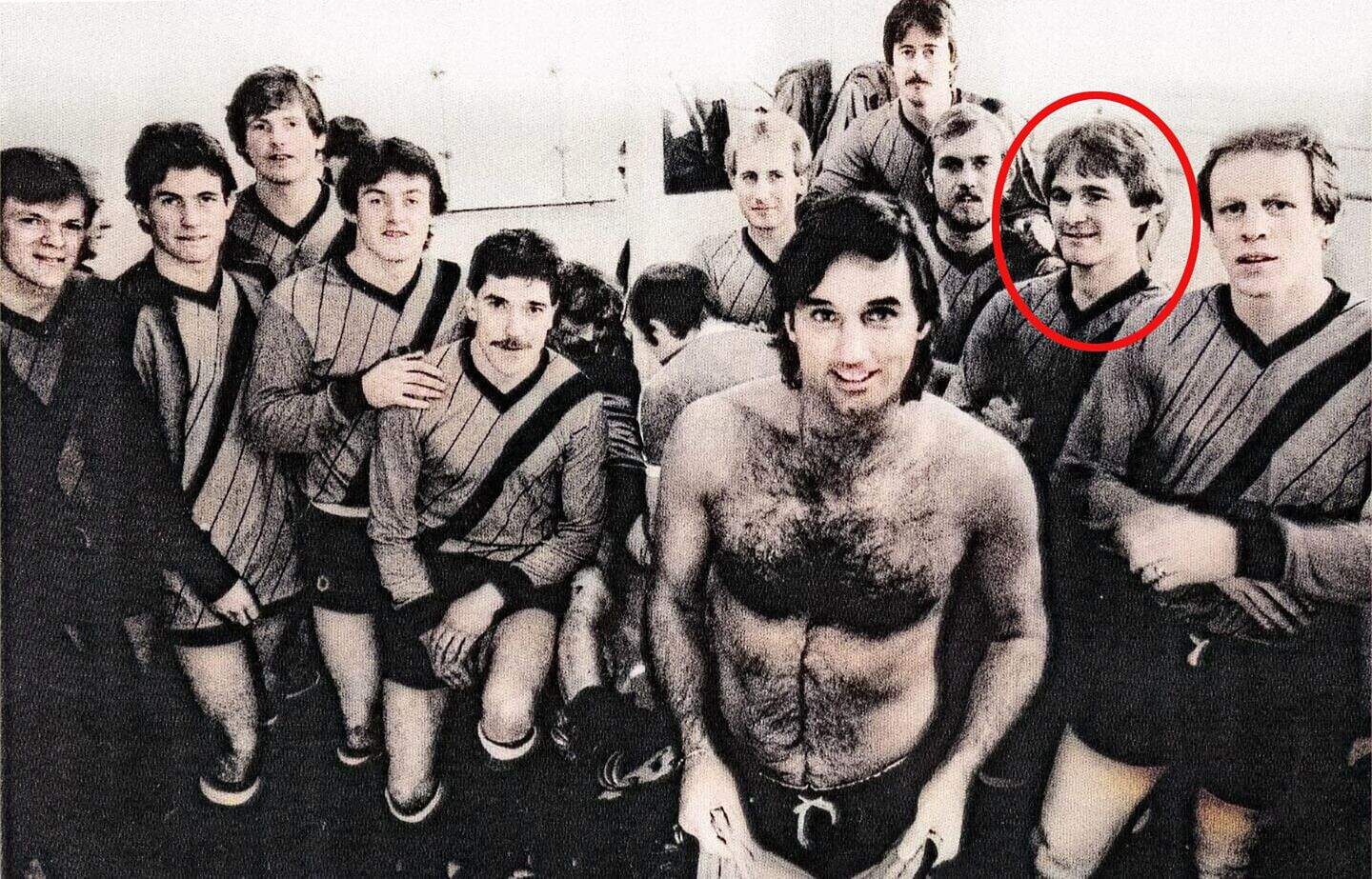 Members of tiny village team recall that time a football legend turned ...
