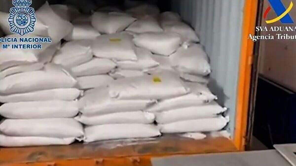 Spanish police seize 7.5 tonnes of cocaine hidden in frozen tuna at ...