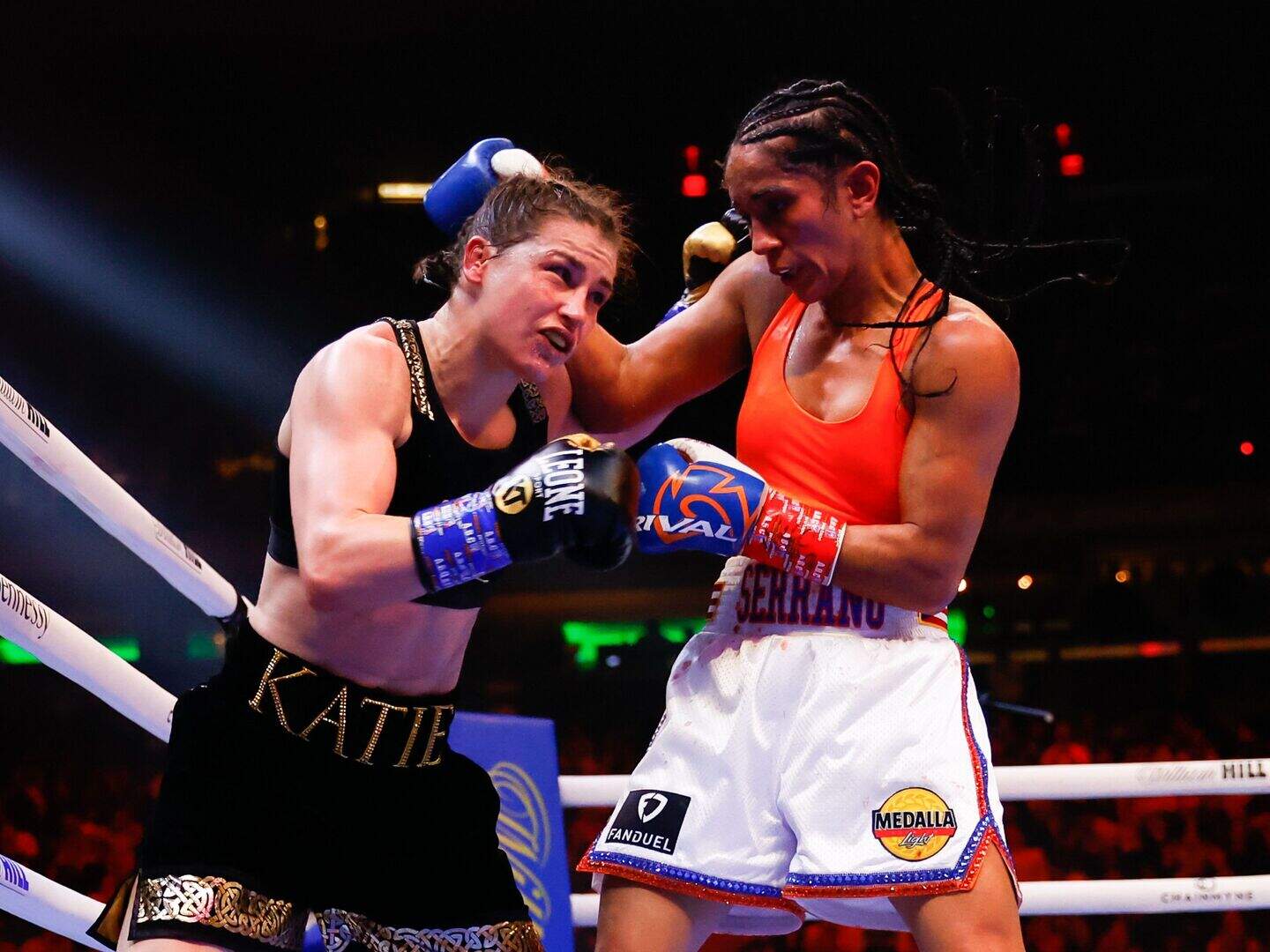 Ring Magazine nominates Katie Taylor v Amanda Serrano as ‘Fight of the ...