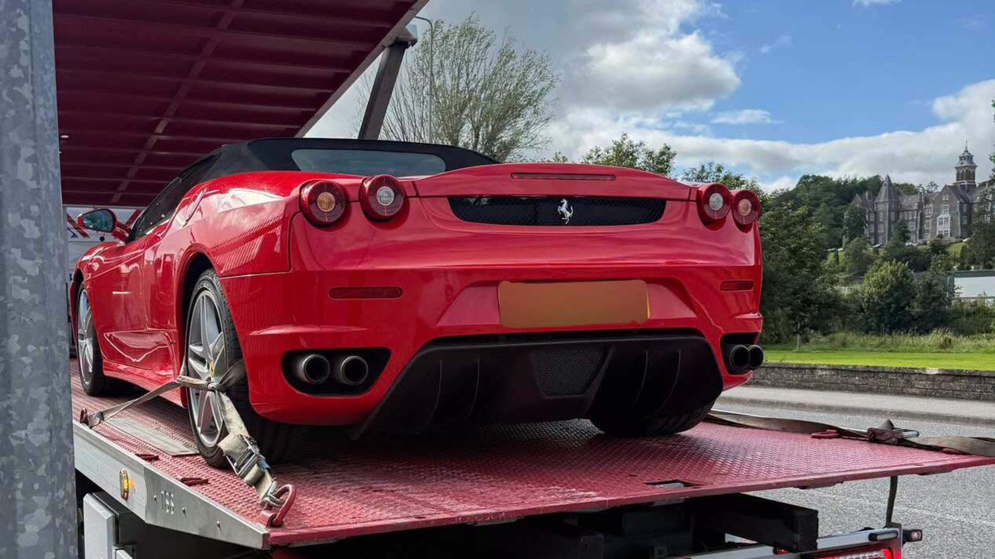 Gardaí seize Ferrari with no insurance, no tax, no NCT and unregistered in Ireland