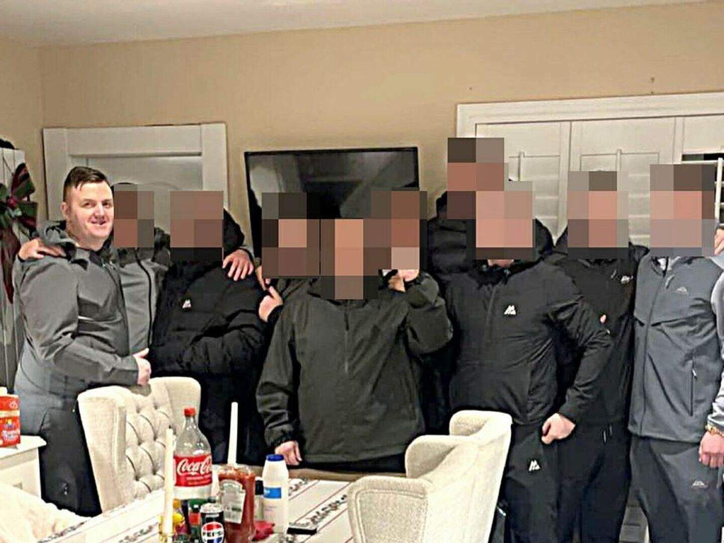 April Collins shares photo of rapist husband enjoying Christmas weeks ...
