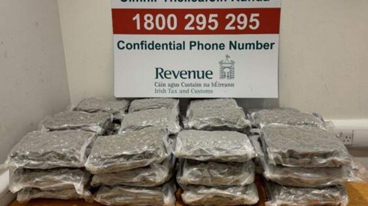 Man (20s) arrested as Revenue seize €403k worth of drugs at Dublin ...