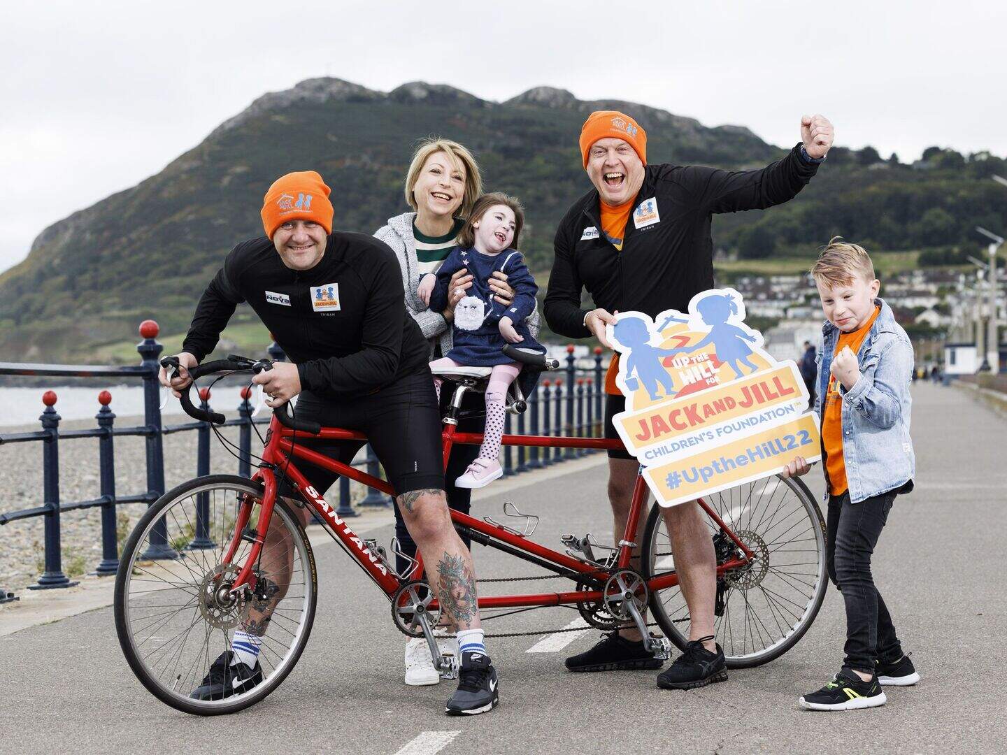 PJ Gallagher and Jim McCabe take on tandem cycle in aid of Jack and ...