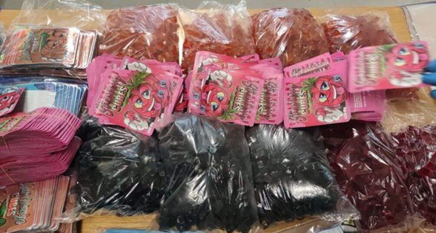 Man (30s) arrested as €65k worth of cannabis jellies and herb seized in ...