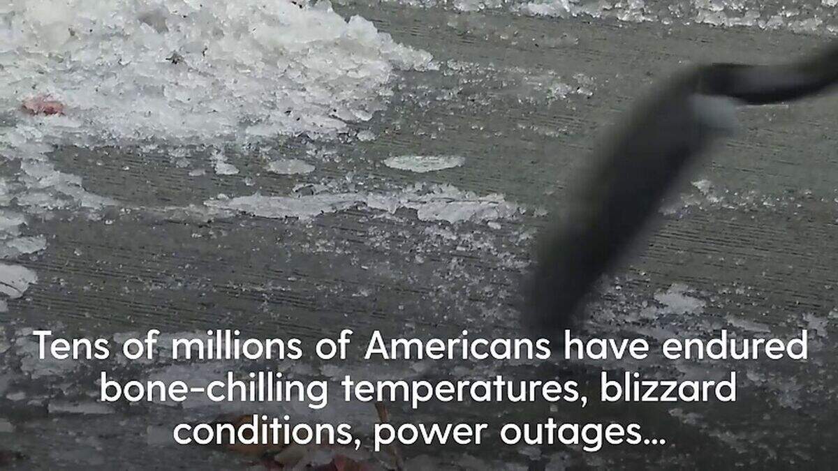 Massive winter storm brings snow and freezing temperatures to US ...
