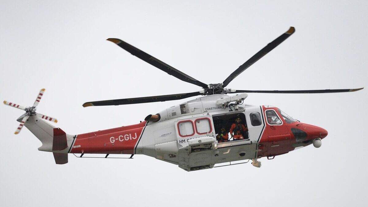 Rescue underway after man falls and injures himself on rocks in west ...