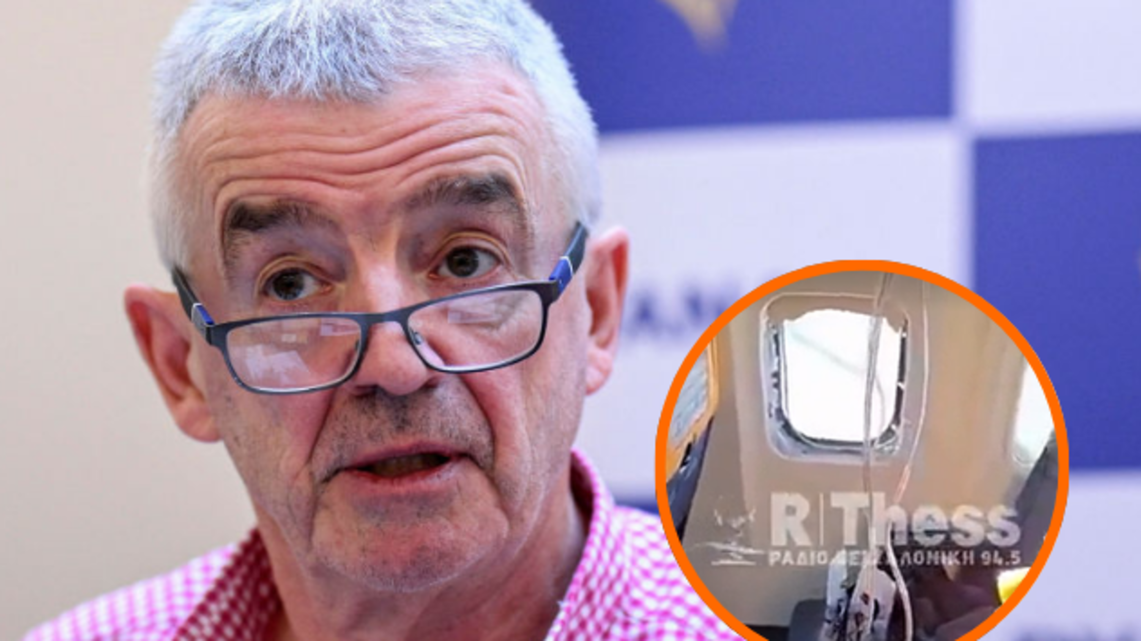 Michael O'Leary slams ‘nonsensical’ claim that man was sucked out of window on Ryanair flight