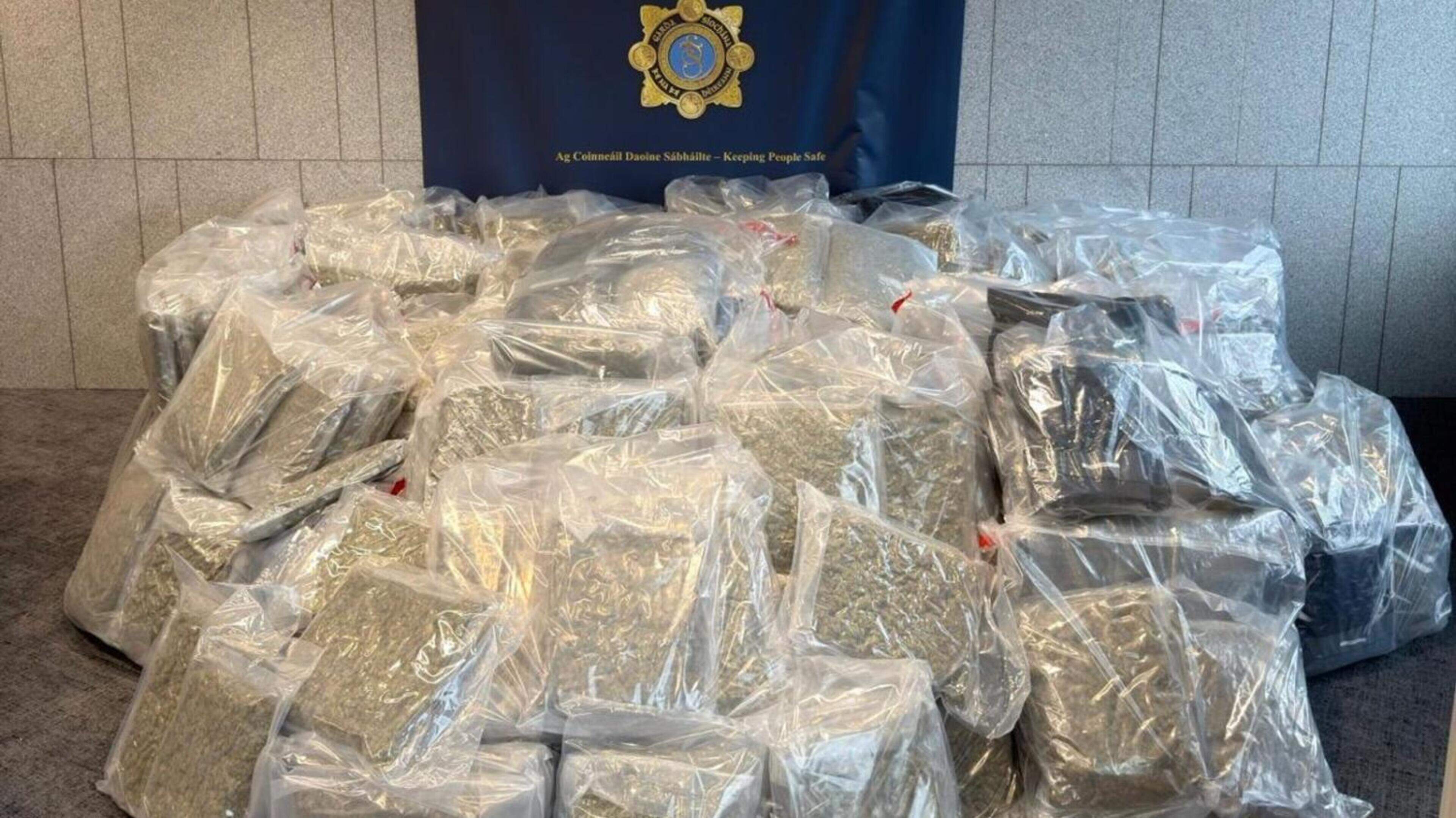 Two arrested as Gardaí seize €8.5 million in cocaine and cannabis